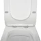 Унітаз-компакт Qtap Crow безобідковий з сідінням Soft-close QT05222170W