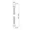 Шланг Lidz Niagara 12 1,5 м LDNIA12CRM35460 Chrome
