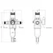 Фільтр самопромивний SD Forte 1/2 "з редуктором для холодної води SF128W15C