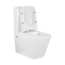Унітаз-компакт Qtap Tern безобідковий з сидінням Soft-close QT17222093ARW