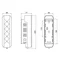 Диспенсер для мила Qtap Pohodli DM350WP1 White (Pobut)