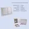 Готове рішення Qtap для ванної кімнати: підвісний унітаз Crow Rimless 520х360х290 + комплект інсталяції Nest 4 в 1 (квадратна клавіша Satin)