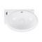 Раковина Qtap Leo 420x280x150 White з донним клапаном QT11115011LW