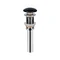 Раковина-чаша Qtap Scorpio 610x400x120 Matt black з донним клапаном QT142203MBMB