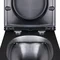 Унітаз підвісний Qtap Virgo безобідковий з сидінням Soft-close QT1833051ERMB
