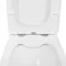 Унітаз-компакт Qtap Kalao безобідковий з сідінням Soft-close QT08221213AW