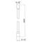 Шланг для ручного душу Qtap Hadice 2000 мм QT054BL43075 Black Matt