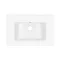 Раковина Qtap Albatross 700х460х180 White без донного клапана QT01113070CW