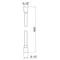 Шланг для ручного душу Qtap Hadice 1600 мм прямоугольний QTHADPVCSQ160B Black Matt