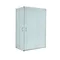 Душова кабіна Lidz Wawel SC100x80.SAT.LOW.FR, скло Frost 5 мм + Lidz Душовий піддон KAPIELKA ST100x80х14