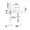 Змішувач для ванни Lidz Latwa 006 (з душовим гарнітуром) (k35) LDLAT006WHI45424 White