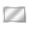 Дзеркало Qtap Mideya 1000х700 з LED-підсвічуванням Touch, з антизапотіванням, з годинником, димером, рег. яскравості QT2078NCF10070W