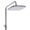 Душова система універсальна Qtap Gemini на три споживача (з виливом) QTGEM111CRW45687 Chrome/White