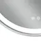 Дзеркало Qtap Gemini 800х700 з LED-підсвічуванням Touch, з антизапотіванням, з димером, рег. темп. кольору (3000-6500K) QT2578R8071W