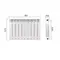 Радіатор біметалічний Thermo Alliance Bi-Vulcan PLUS 500/100 1,8 кг