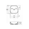 Раковина-чаша Qtap Kolibri 430х430х150 White QT1011K396WN