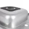 Кухонна мийка Brinex 6060-L 0,6 мм Satin (BRIN6060LSAT06)