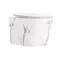 Унітаз підвісний Tern Ultra Quiet 490×365×325 мм, Marble, з сидінням Slim Duroplast / Soft-close / Quick Release QT17332303ASMR Qtap