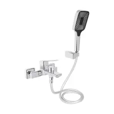 Змішувач для ванни Qtap Capricorn з душовим гарнітуром Chrome (k35) QTCAP3060102C48222