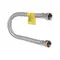 Шланг Forte для води D10 60 см нержавіюче оплетення 1/2"x1/2" ВВ TAF384W60 Thermo Alliance