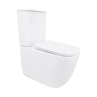 Унітаз підлоговий Qtap Aquarius Ultra Quiet 620×355×790 мм з сидінням Soft-close, White QTAQAW27W49262