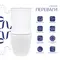 Унітаз підлоговий Qtap Aquarius Ultra Quiet 620×355×790 мм з сидінням Soft-close, White QTAQAW27W49262