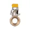 Кран кульовий Thermo Alliance Base 1/2" ВР для газу (важіль) SD600G15