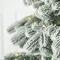 Ялинка лита "Ковалівська" ЗАСНІЖЕНА LED (золотий - білий) 1,50м