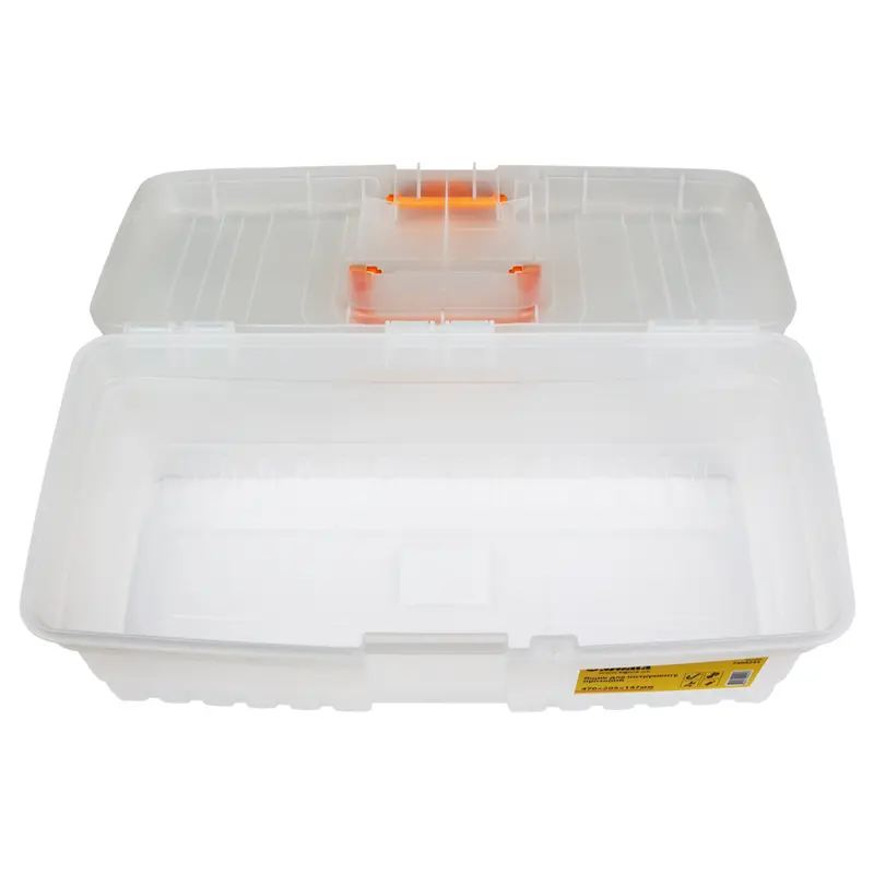 Ящик для інструменту (прозорий) 400×205×147мм SIGMA (7404241) Ящик для інструменту (прозорий) 400×205×147мм SIGMA (7404241)