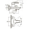 Змішувач HM Ø40 для ванни литий AQUATICA HM-1C131C (9736200)