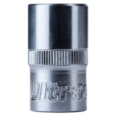 Насадка шестигранна коротка 1/2" 16мм CrV ULTRA (6070162)