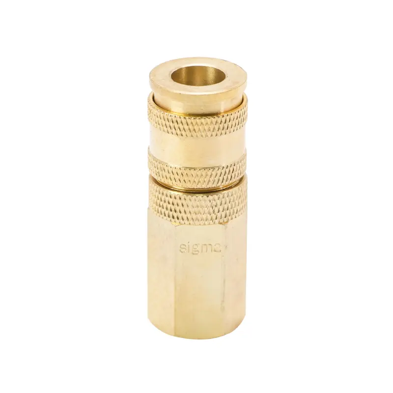 З'єднання швидкознімне посилене з фіксатором FT 3/8" (латунь) SIGMA (7021651) З'єднання швидкознімне посилене з фіксатором FT 3/8" (латунь) SIGMA (7021651)