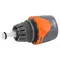 Конектор 1/2" швидкознімний для шланга 1/2" аквастоп (ABS+TPR) FLORA (5015494)