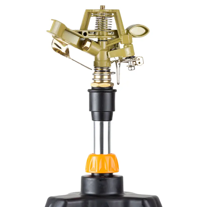 Дощувач імпульсний під коннектор 1/2"+ штатив 70-95см FLORA (500312z) Дощувач імпульсний під коннектор 1/2"+ штатив 70-95см FLORA (500312z)