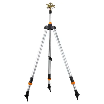 Дощувач імпульсний під коннектор 1/2"+ штатив 70-95см FLORA (500312z) Дощувач імпульсний під коннектор 1/2"+ штатив 70-95см FLORA (500312z)