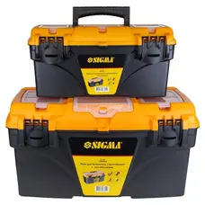 Набір ящиків для інструменту 2в1 з органайзером 410×209×195мм, 535×291×280мм SIGMA (7403771)