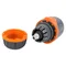 Конектор 1/2" швидкознімний для шланга 1/2" аквастоп (ABS+TPR) FLORA (5015494)