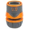 Конектор 1/2" швидкознімний для шланга 1/2" з замком (ABS+TPR) FLORA (5015464)