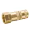 З'єднання швидкознімне посилене з фіксатором FT 1/2" (латунь) SIGMA (7021661) З'єднання швидкознімне посилене з фіксатором FT 1/2" (латунь) SIGMA (7021661)