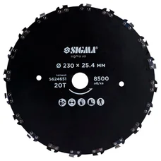 Диск для тримера Ø230×25.4мм 20Т ланцюговий SIGMA (5624651)
