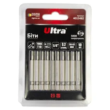 Біти TORX 10×50мм ¼" 10шт S2 (блістер) ULTRA (4015482)