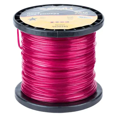 Ліска для тримера зірка Ø2.4мм 95м котушка SIGMA (5620281) Ліска для тримера зірка Ø2.4мм 95м котушка SIGMA (5620281)