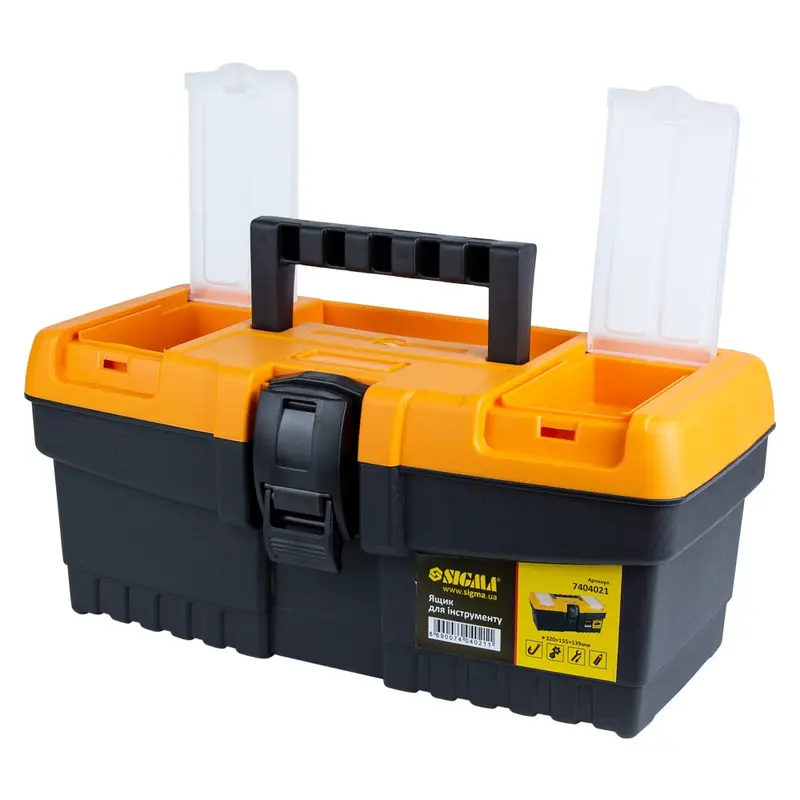Ящик для інструменту 320×155×139мм SIGMA (7404021) Ящик для інструменту 320×155×139мм SIGMA (7404021)