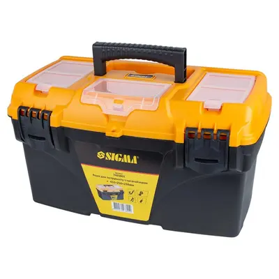 Ящик для інструменту з органайзером 432×250×238мм SIGMA (7403801) Ящик для інструменту з органайзером 432×250×238мм SIGMA (7403801)
