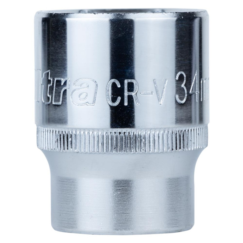 Насадка шестигранна 3/4" 34мм CrV ULTRA (6075342)