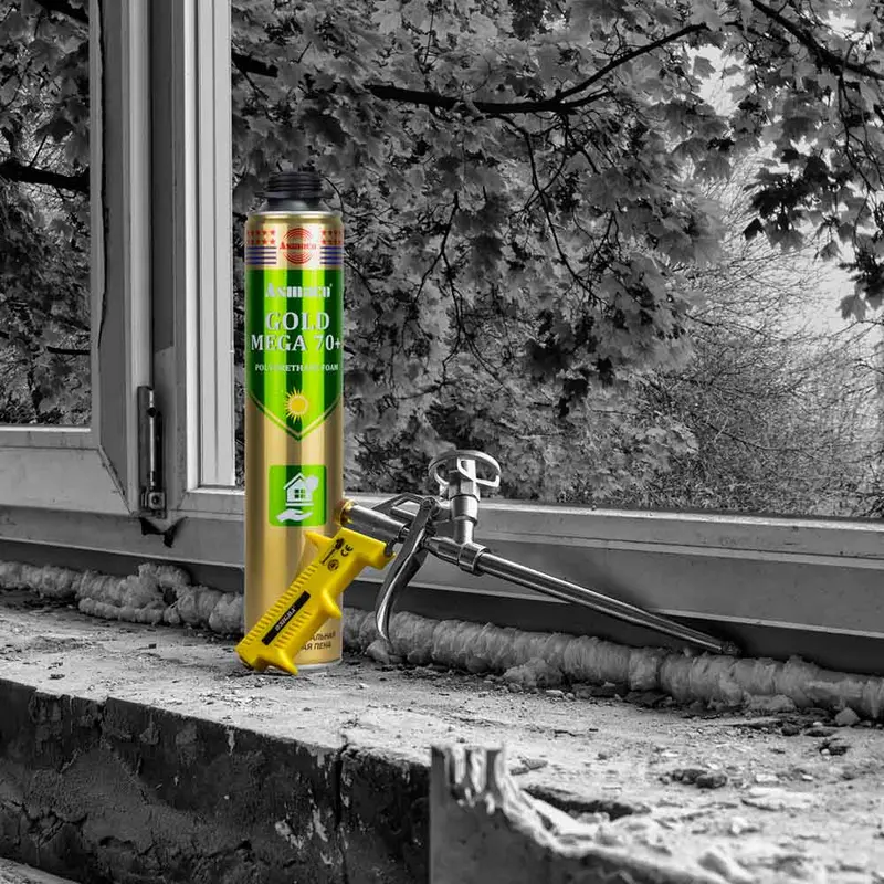 Пістолет для поліуретанової піни (латунь) SIGMA (2722031) Пістолет для поліуретанової піни (латунь) SIGMA (2722031)