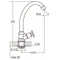 Змішувач QN 1/2" монокран на гайці AQUATICA QN-1G158C (9786600)