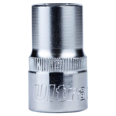 Насадка шестигранна коротка 1/2" 13мм CrV ULTRA (6070132)