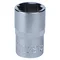 Насадка шестигранна коротка 1/2" 17мм CrV ULTRA (6070172)