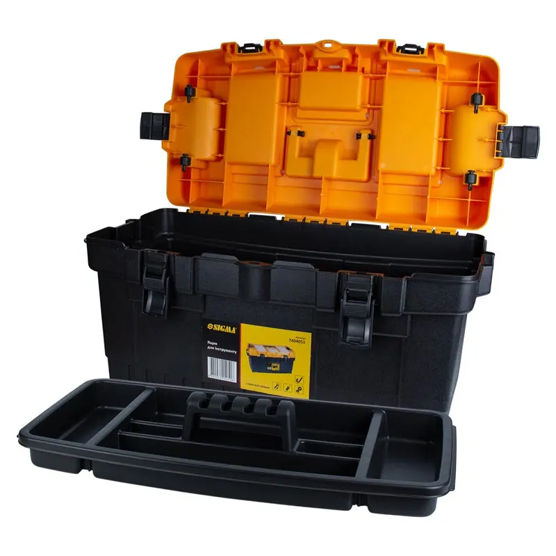 Ящик для інструменту 564×310×310мм SIGMA (7404051) Ящик для інструменту 564×310×310мм SIGMA (7404051)